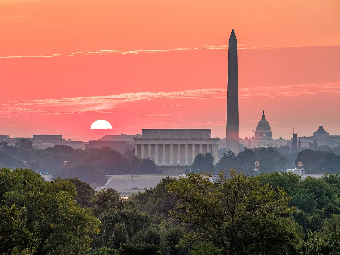 Washington D.C. skyline