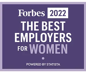 2022 Forbes Best Employers for Women logo