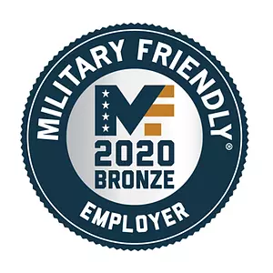 Military Friendly Employer 2020 Seal