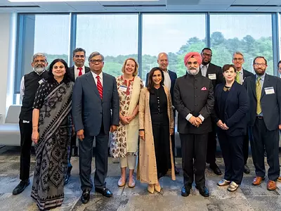 His Excellency Taranjit Singh Sandhu, Ambassador of India to the U.S. meets with RTI Leaders 