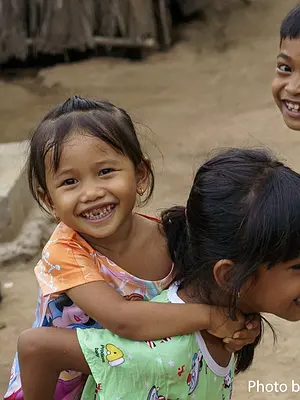 children smiling