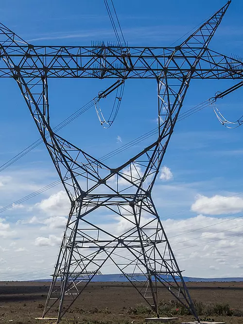 transmission lines in South Africa
