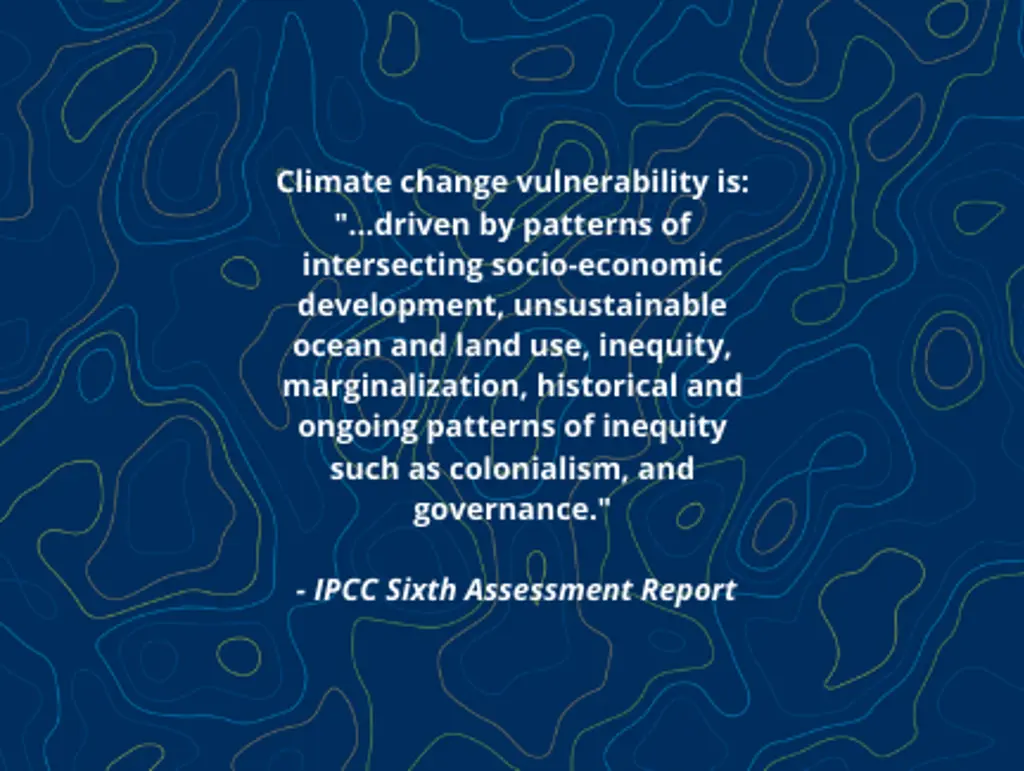 Quote on climate change vulnerability