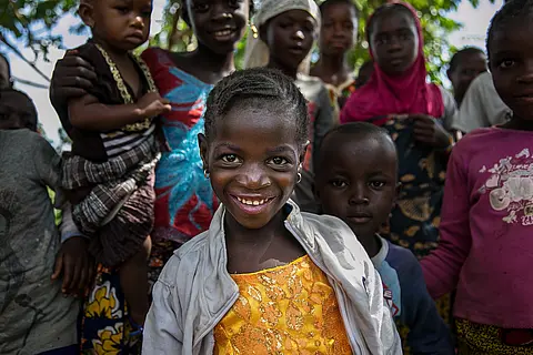Children in Guinea