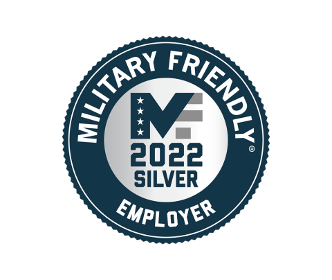 Military Friendly logo for 2022