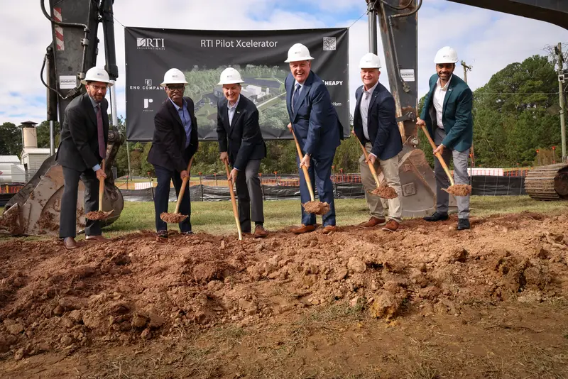RTI leaders break ground on RPX expansion